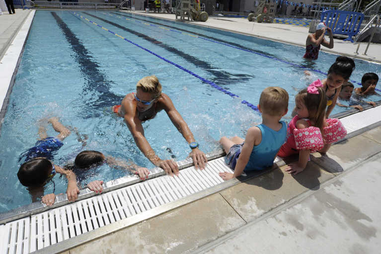 Olympian Dara Torres invites families to SwimToday